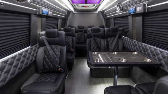 greensboro 15 passenger sprinter van interior