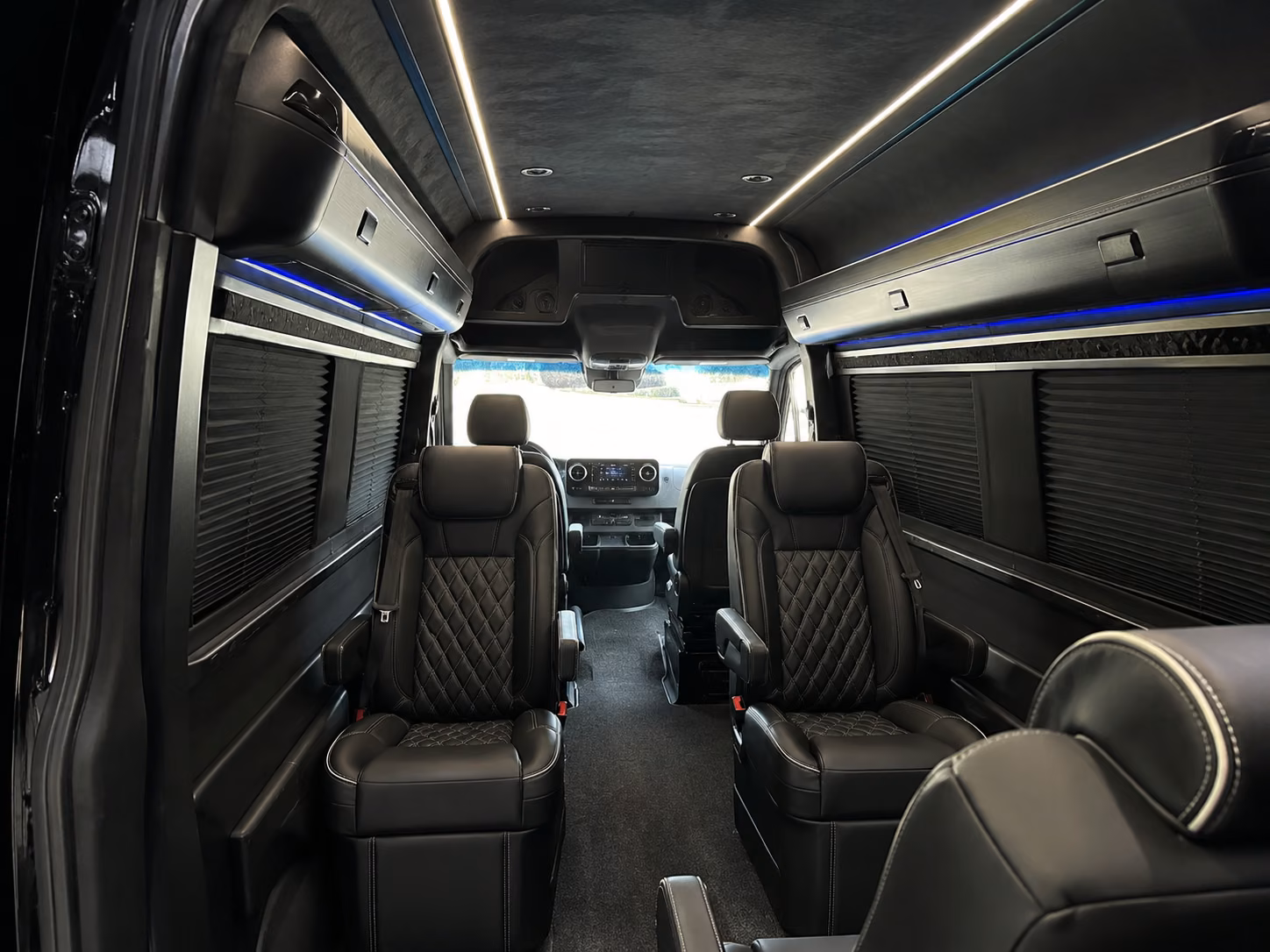 greensboro 10 passenger sprinter van interior