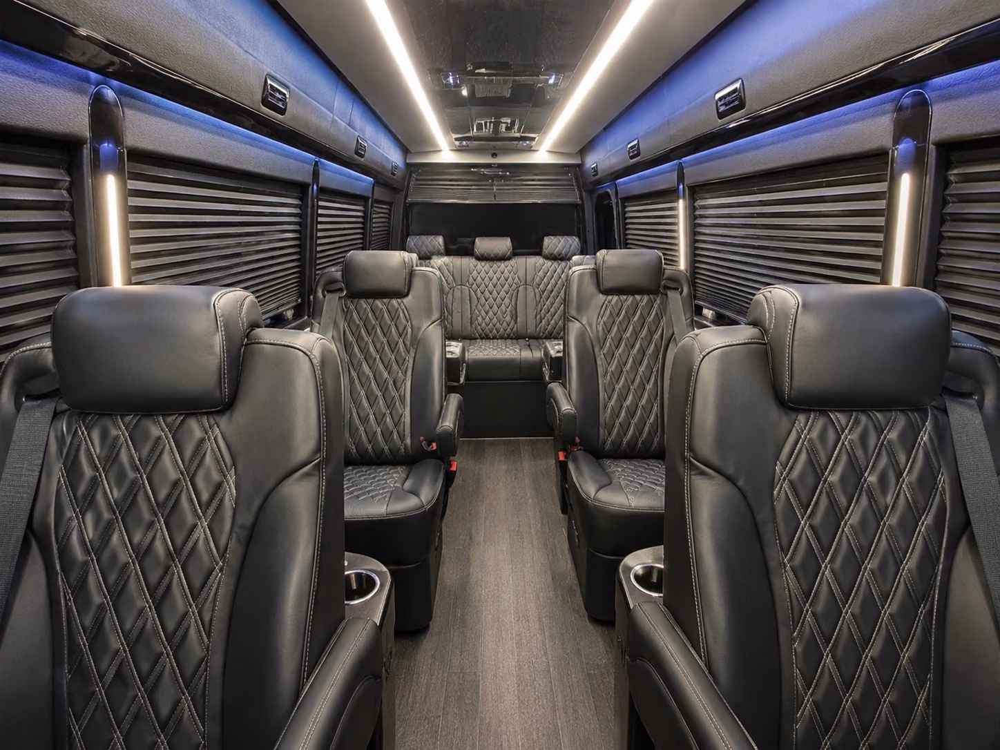 greensboro 12 passenger sprinter van inside