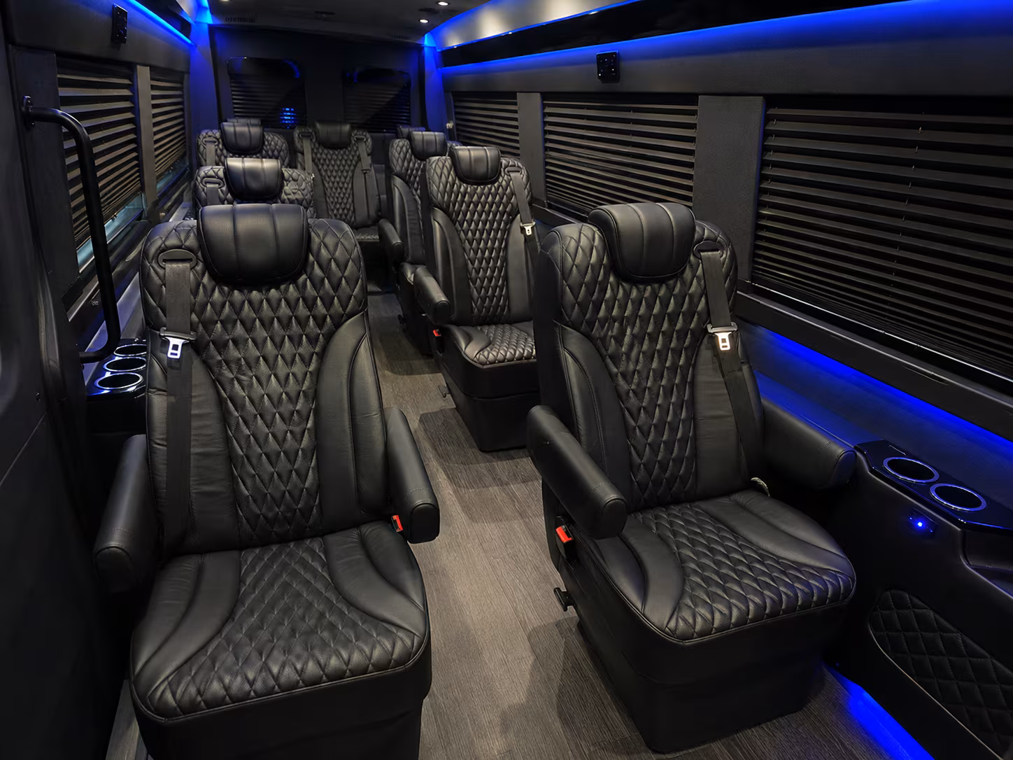 greensboro 12 passenger sprinter van interior