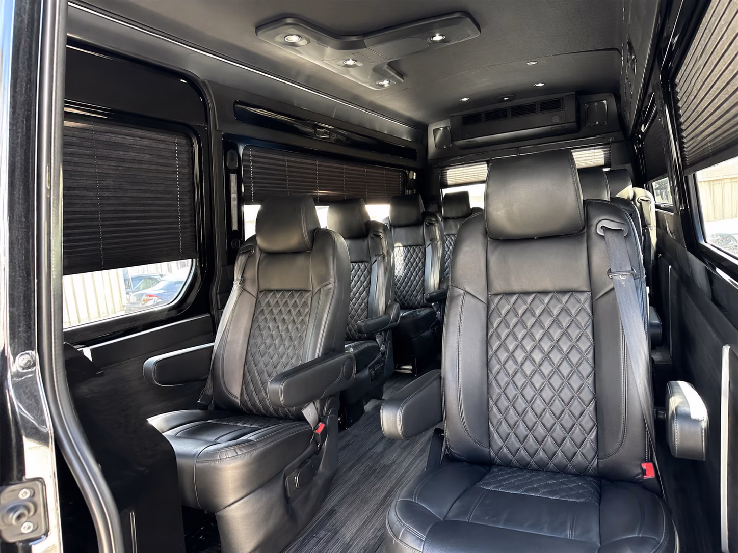 greensboro 20 passenger sprinter van inside