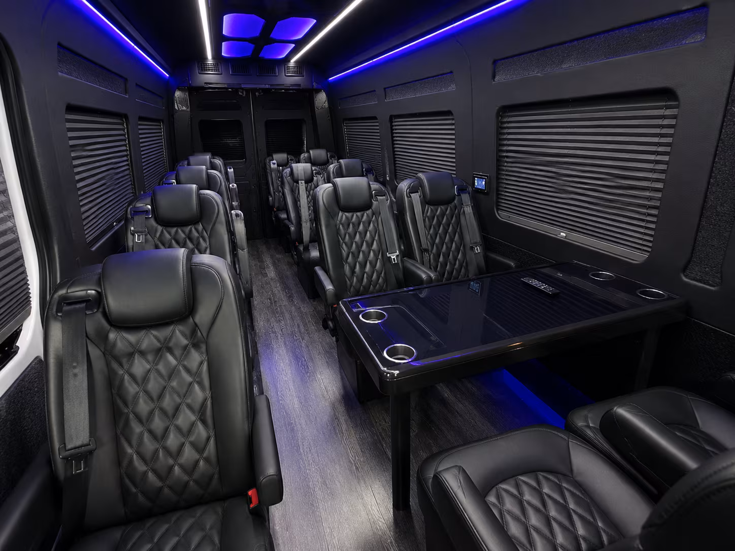 greensboro 20 passenger sprinter van interior