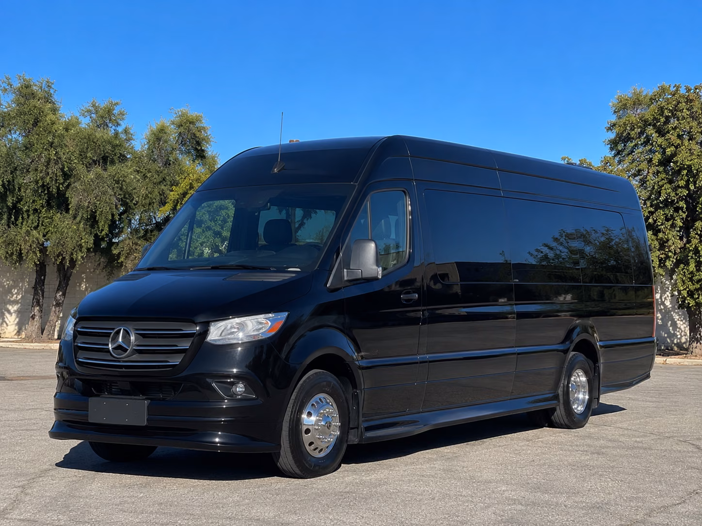 greensboro sprinter van booking step 1