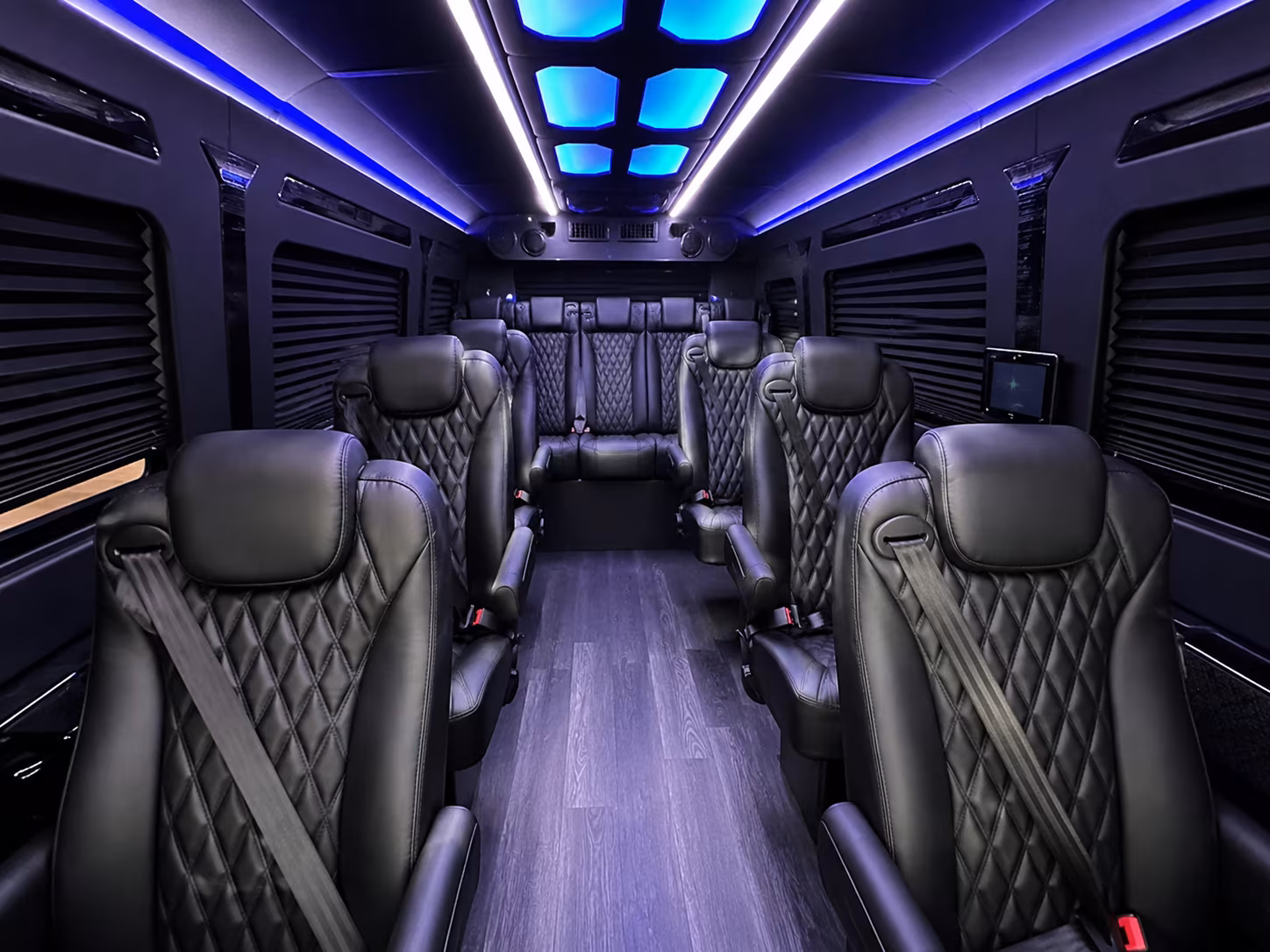 hotel block transfers and multi venue guest sprinter van shuttles for private events in greensboro