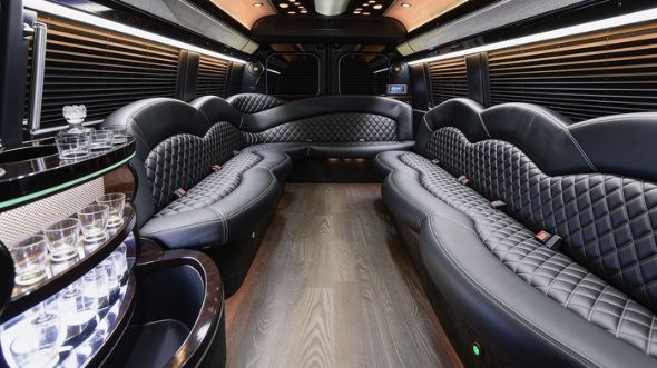 sprinter limousine inside greensboro